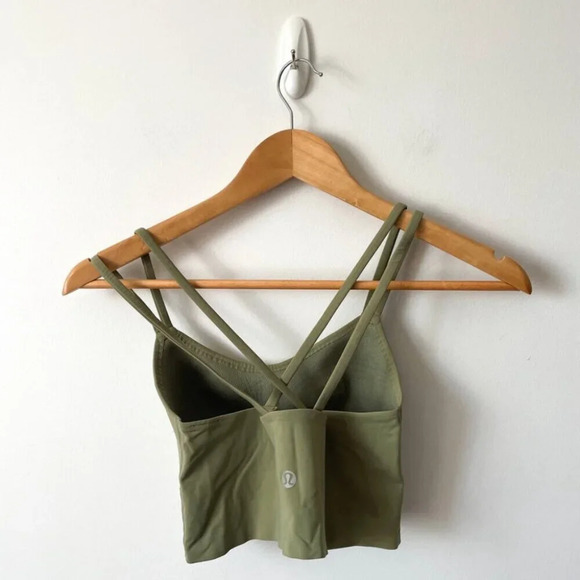 Lululemon Like a  Cloud Bra Long Line *Light Support, B/C Cup Rosemary Green - Picture 5 of 7